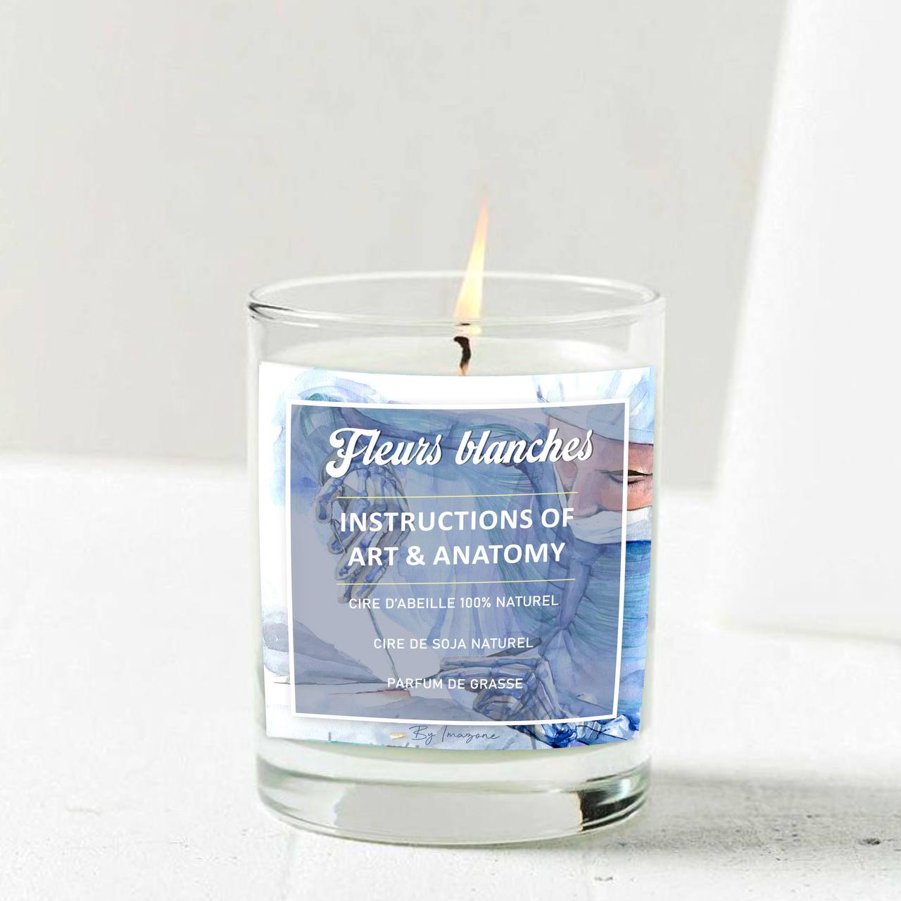 Bougie parfumé thème chirurgie 