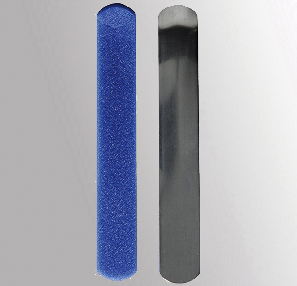 Attelle de doigt bande rembourrée aluminium et mousse 