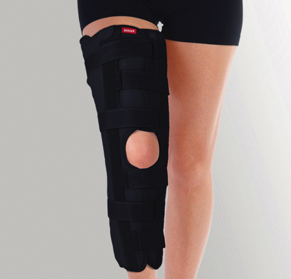 Attelle de zimmer immobilisateur de genou BERGER 