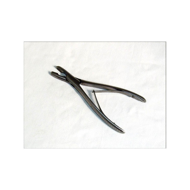Pince Gouge Luer simple articulation droite 16 cm mors 5 mm