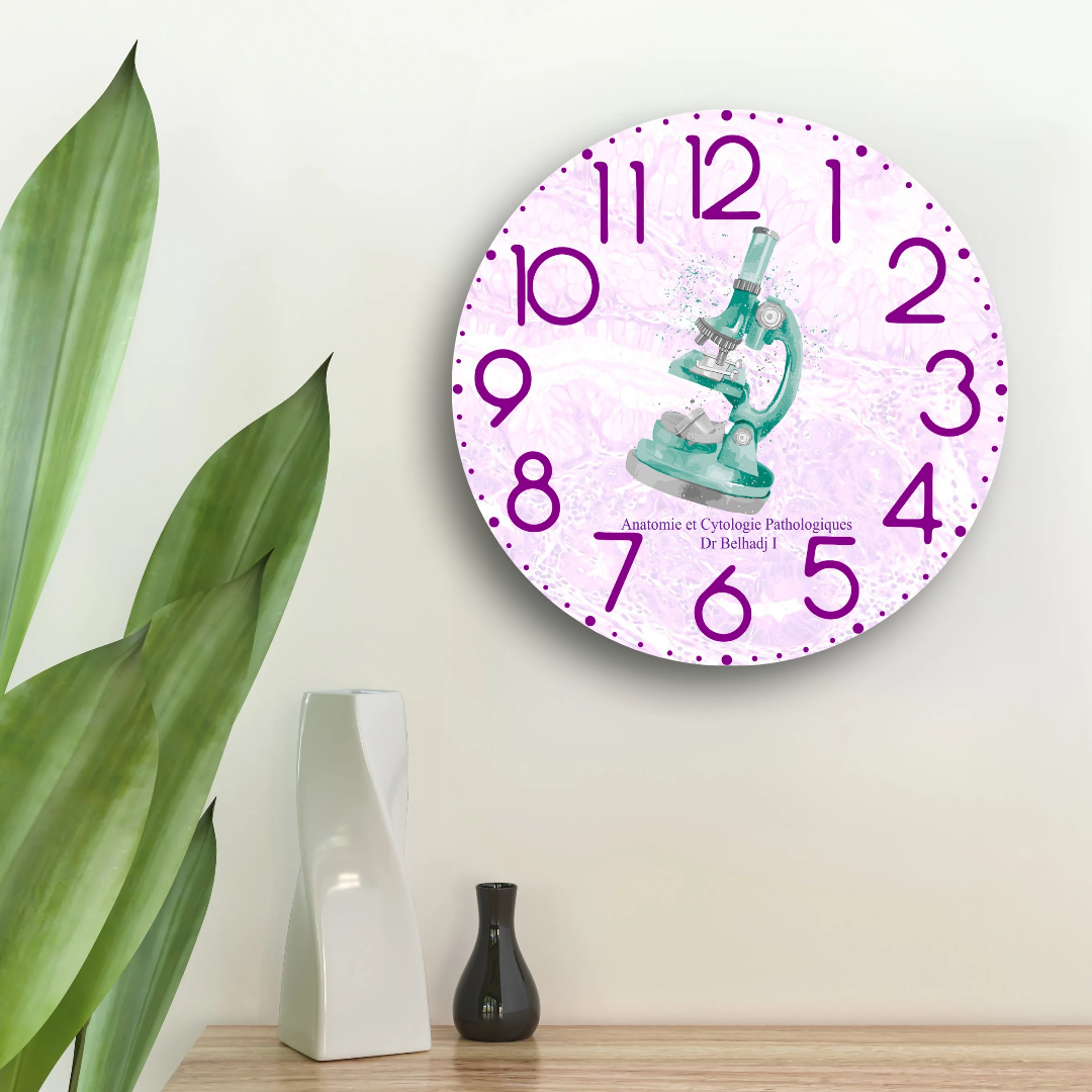 Horloge thème Laboratoire