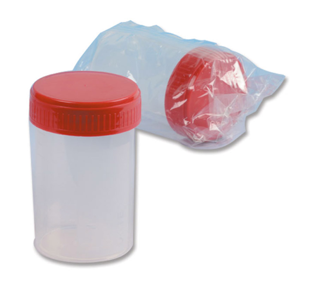 Flacons de prélèvement d'urine stériles 60 ml