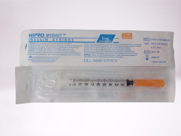 Seringue a insuline 1ml 
