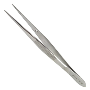 Pinces à dissection fines / pointues sans griffe 25cm