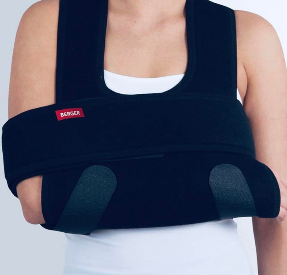 Bandoulière d’immobilisation pour bras et épaule 