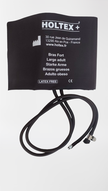 Brassard HOLTEX bras forts pour tensiomètre mobile II  (2 Tubes)