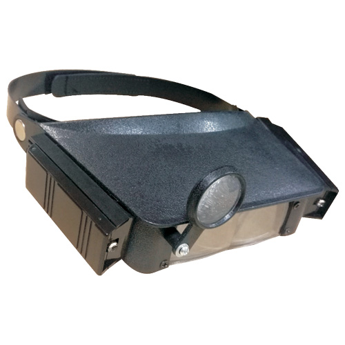 Lunette loupe avec éclairage