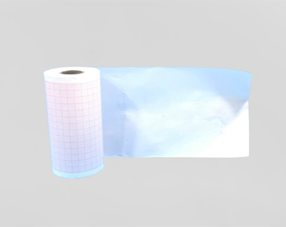 Rouleau papier ECG 80x25 blanc 