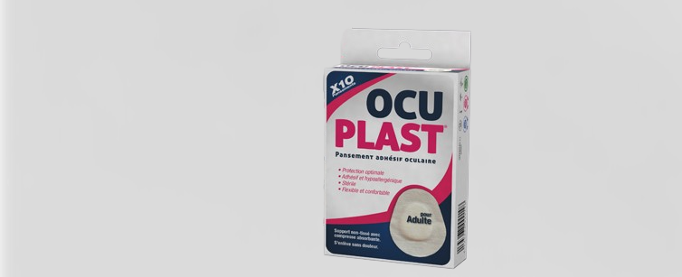 LYN pansement adhésif oculaire adulte 