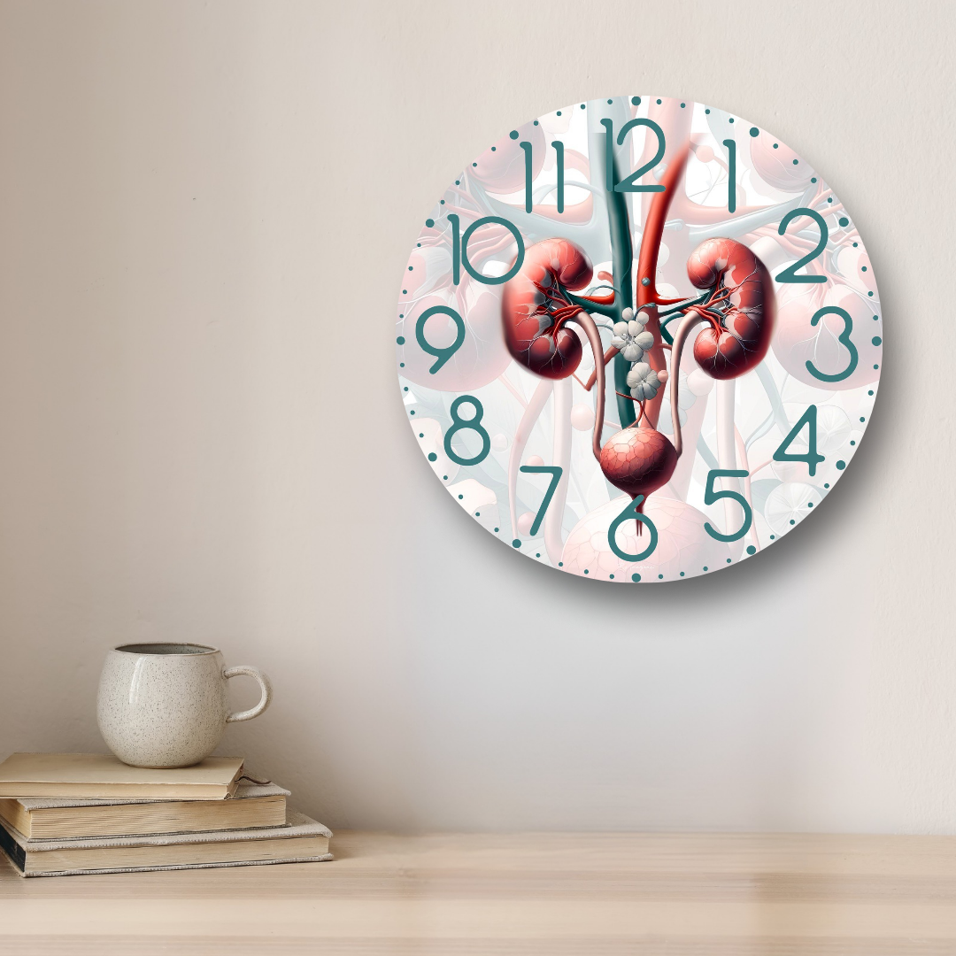 Horloge thème urologie