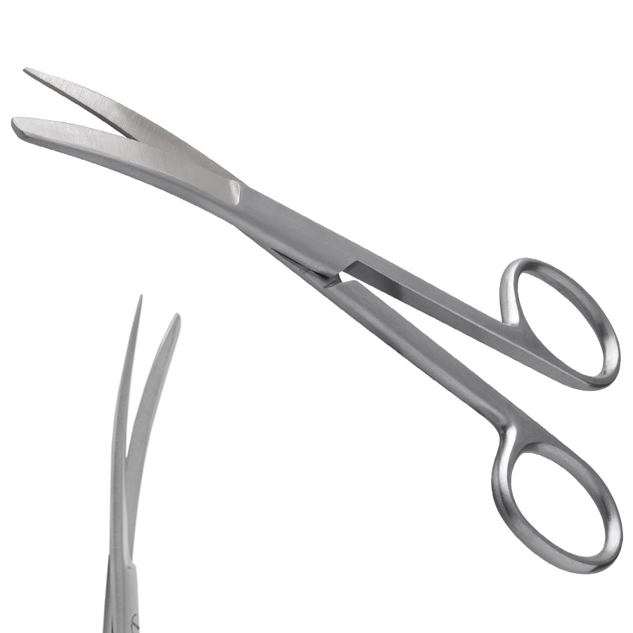 Ciseaux Dauphin Courbes 13cm 