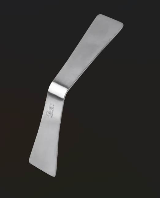 Abaisse langue Inox Adulte 16cm coudes Angle 135°