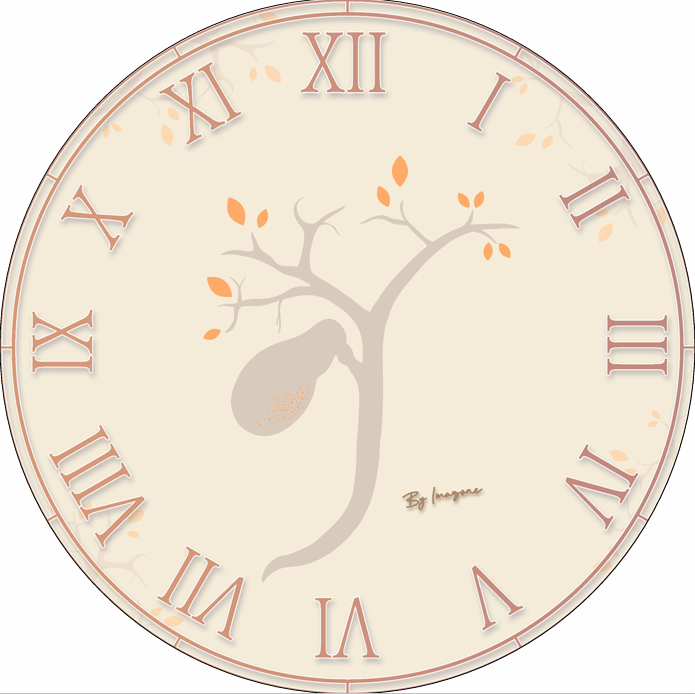 Horloge thème Gastrologie